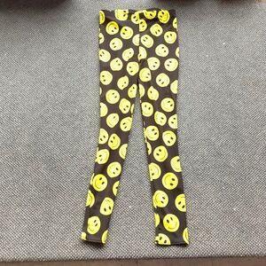 Emoji happy face leggings by balera.